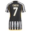 Officiële Voetbalshirt Juventus Chiesa 7 Thuis 2023-24 - Dames